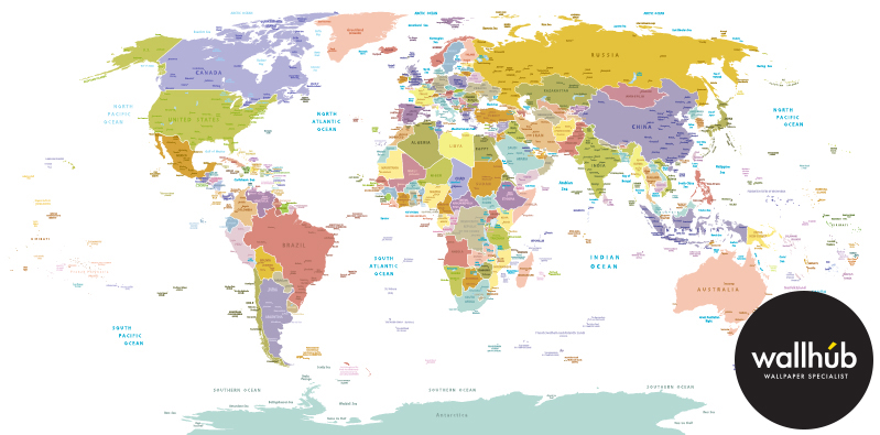 Mural-Wallpaper-World-Map-14