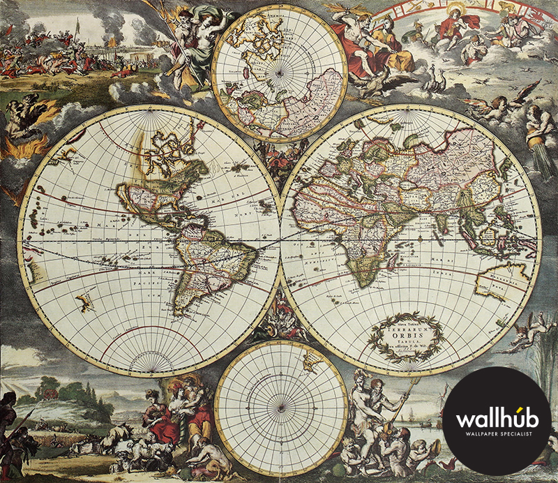 Mural-Wallpaper-World-Map-35