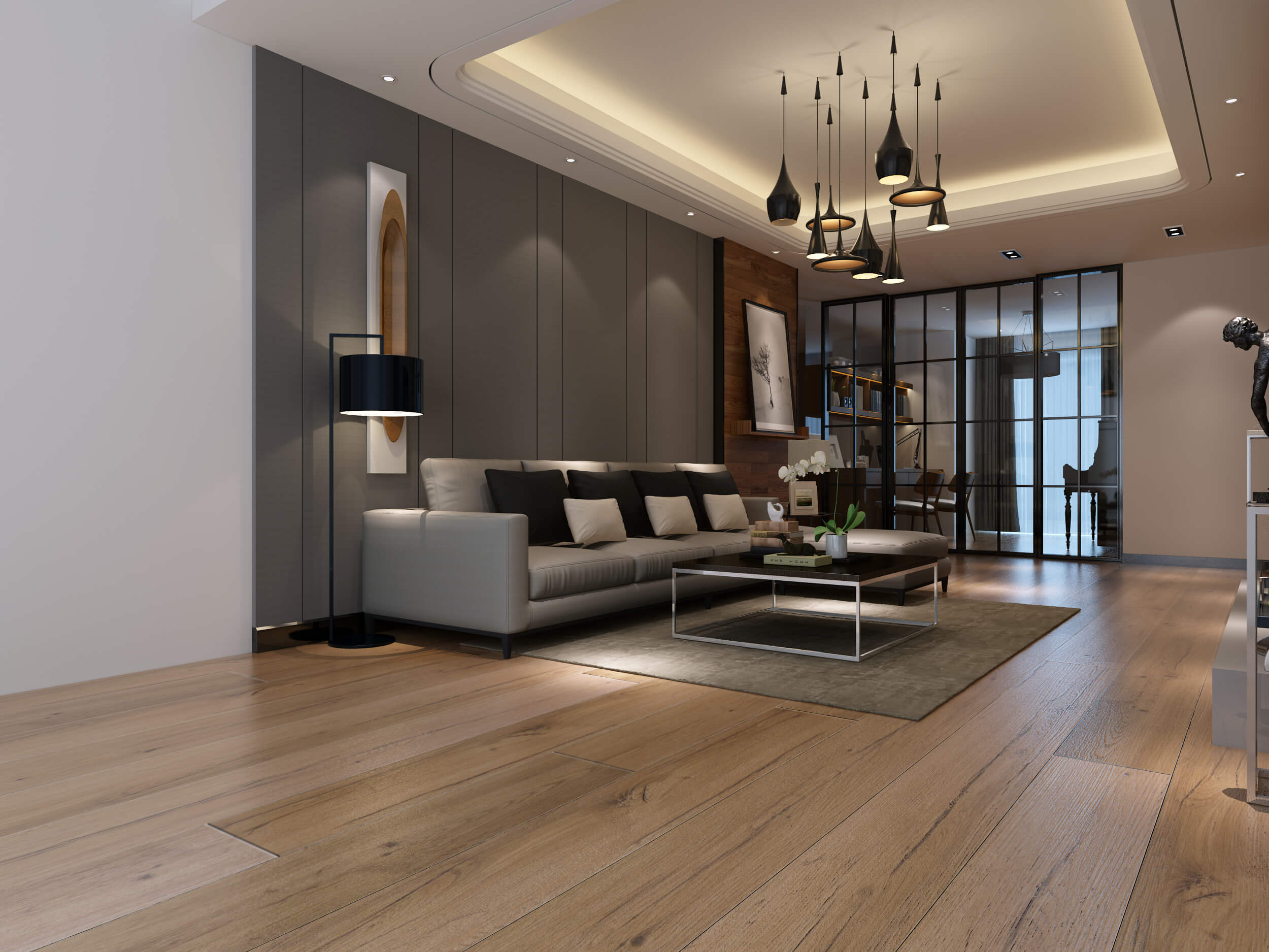 vinyl floor for living room
