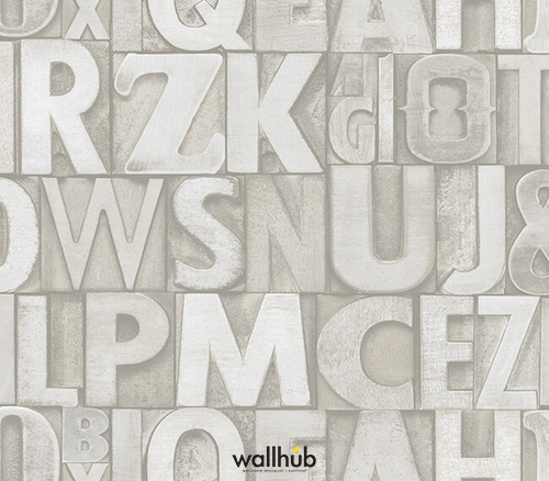 Wallhub Indigo - Modern Typography Wallpaper 03