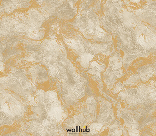 Wallhub Indigo - Oxidised Marble Wallpaper 04