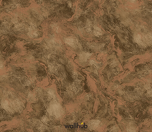 Wallhub Indigo - Oxidised Marble Wallpaper 07