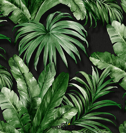 Wallhub Indigo - Palm Tropics Wallpaper 04