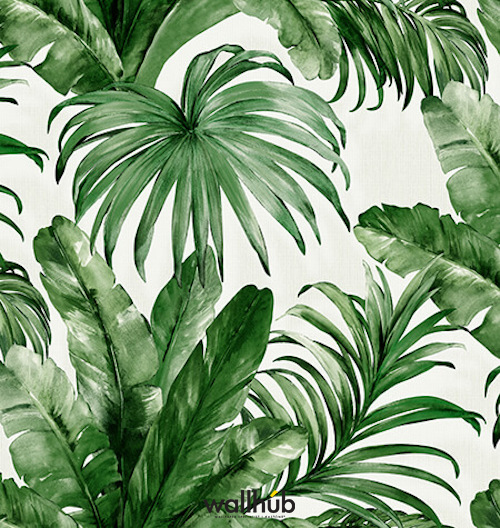 Wallhub Indigo - Palm Tropics Wallpaper 05