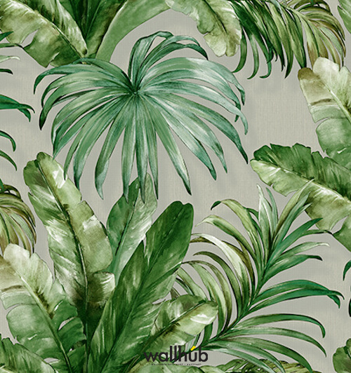 Wallhub Indigo - Palm Tropics Wallpaper 08