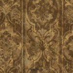 Wallhub Indigo - Panel Leaves Ornament Wallpaper 05