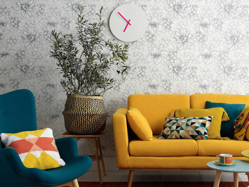 How To Choose Wallpaper For Living Room | Livettes
