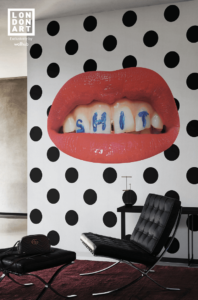 Londonart Italian Wallpaper | Wash your mouth 02TP-02