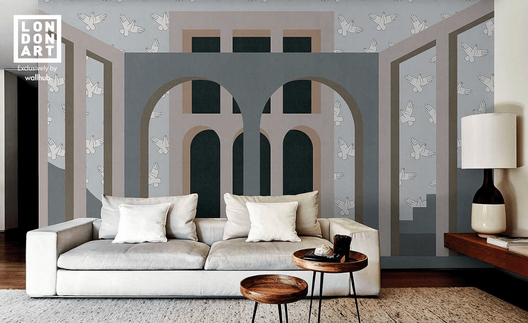 Londonart Italian Wallpaper | Modern eclipse 19007-01