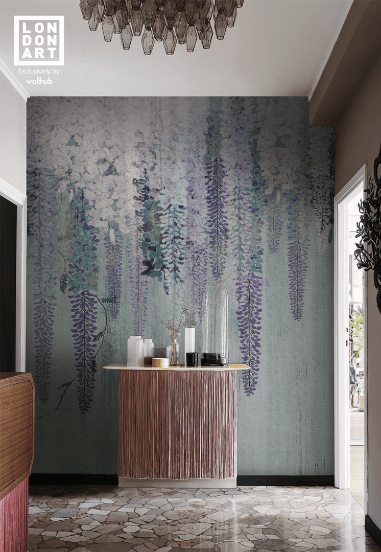 Londonart Italian Wallpaper | Purple Rain 18073