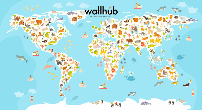 Wallhub Nursery Children Wallpaper-CH066