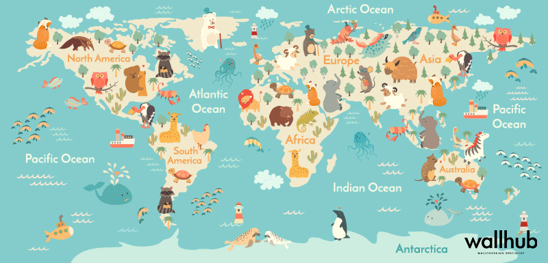 Wallhub Nursery Children Wallpaper-CH070