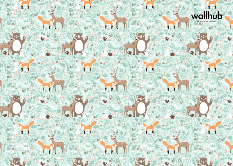 Wallhub Nursery Children Wallpaper-CH084