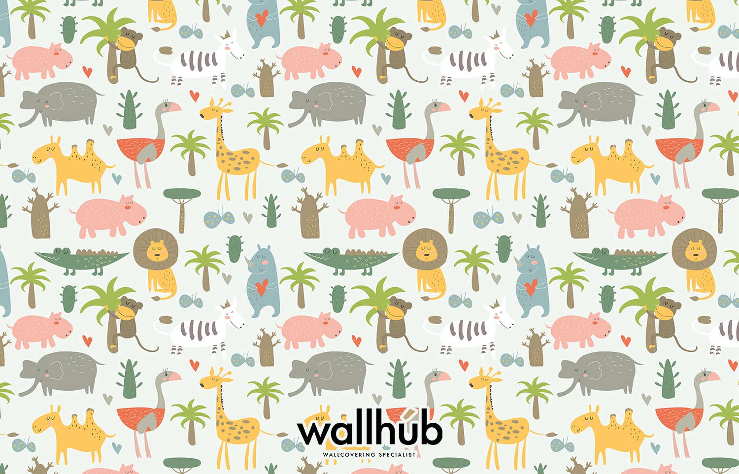 Wallhub Nursery Children Wallpaper-CH092