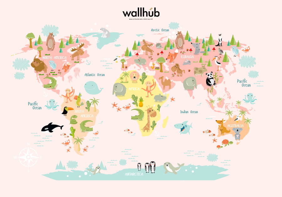 Wallhub Nursery Children Wallpaper-CH141