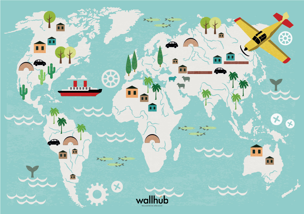Wallhub Nursery Children Wallpaper-CH142