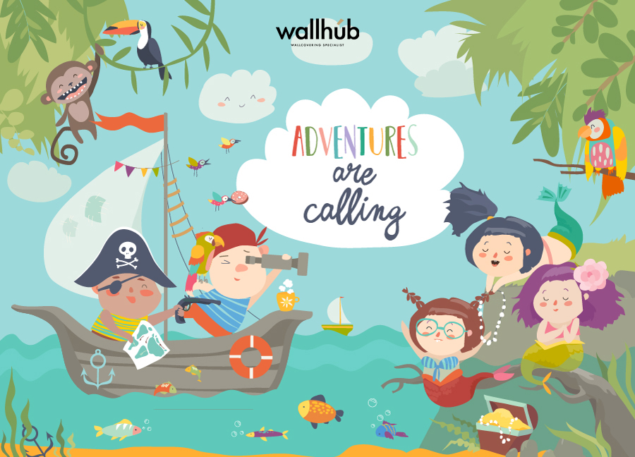 Wallhub Nursery Children Wallpaper-CH159