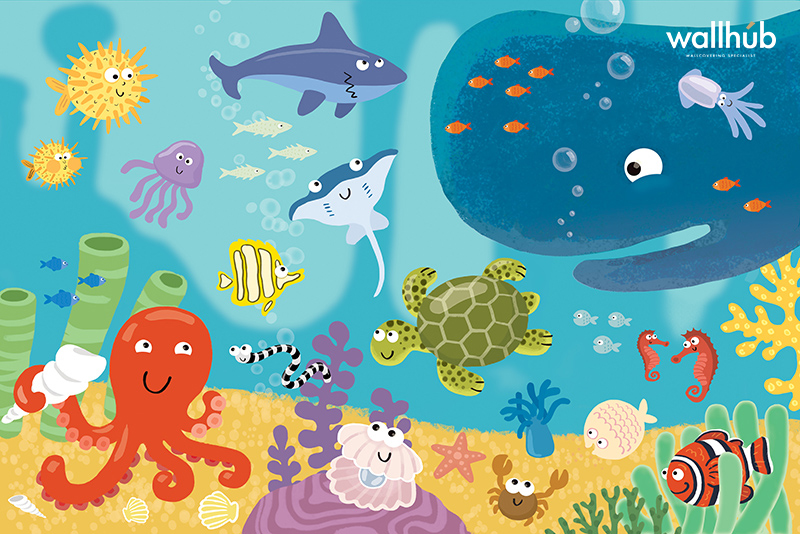 Wallhub Nursery Children Wallpaper-CH180