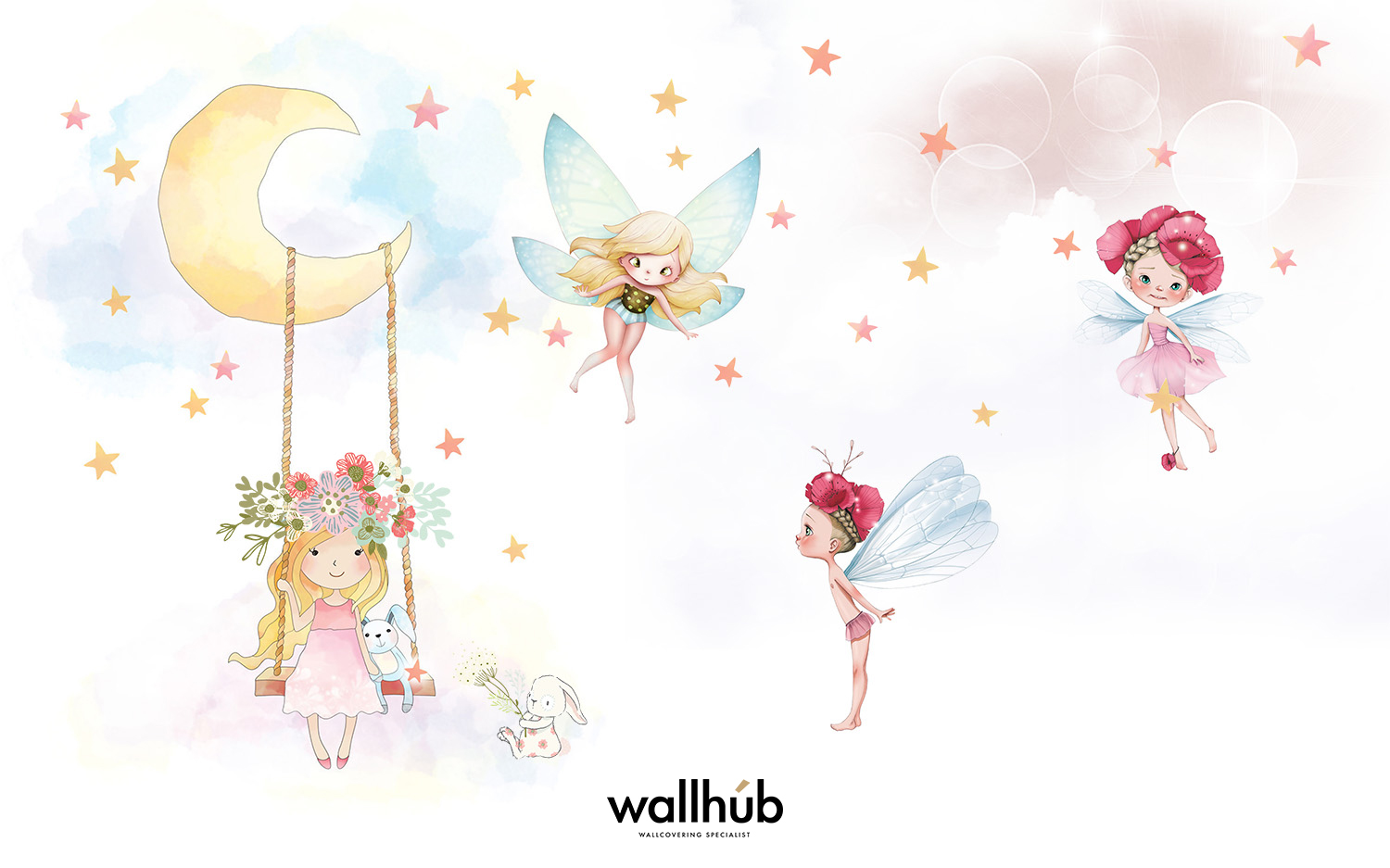 Wallhub Nursery Children Wallpaper-CH190