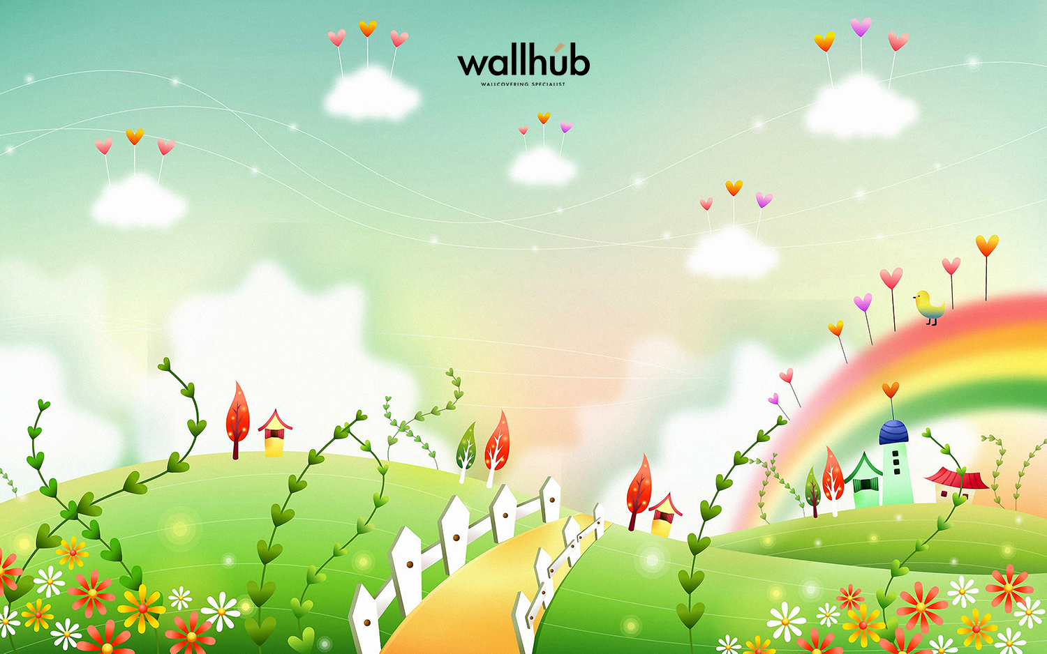 Wallhub Nursery Children Wallpaper-CH200