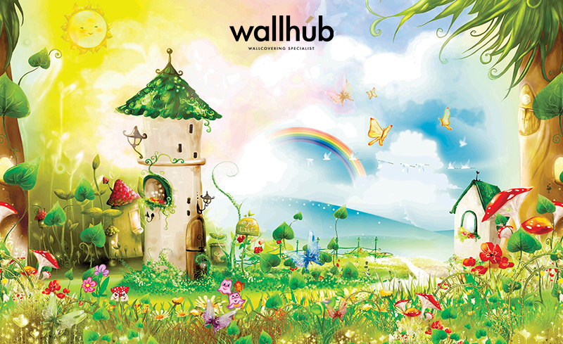 Wallhub Nursery Children Wallpaper-CH203