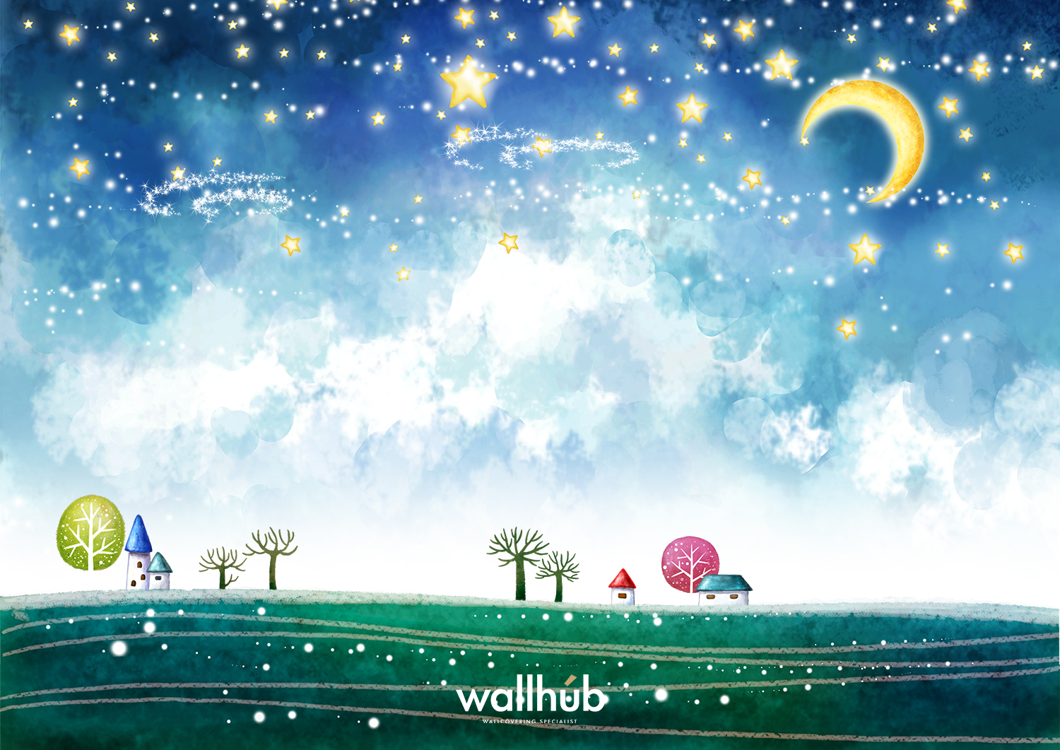 Wallhub Nursery Children Wallpaper-CH205