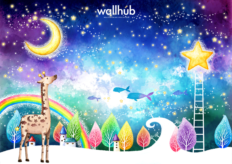 Wallhub Nursery Children Wallpaper-CH212
