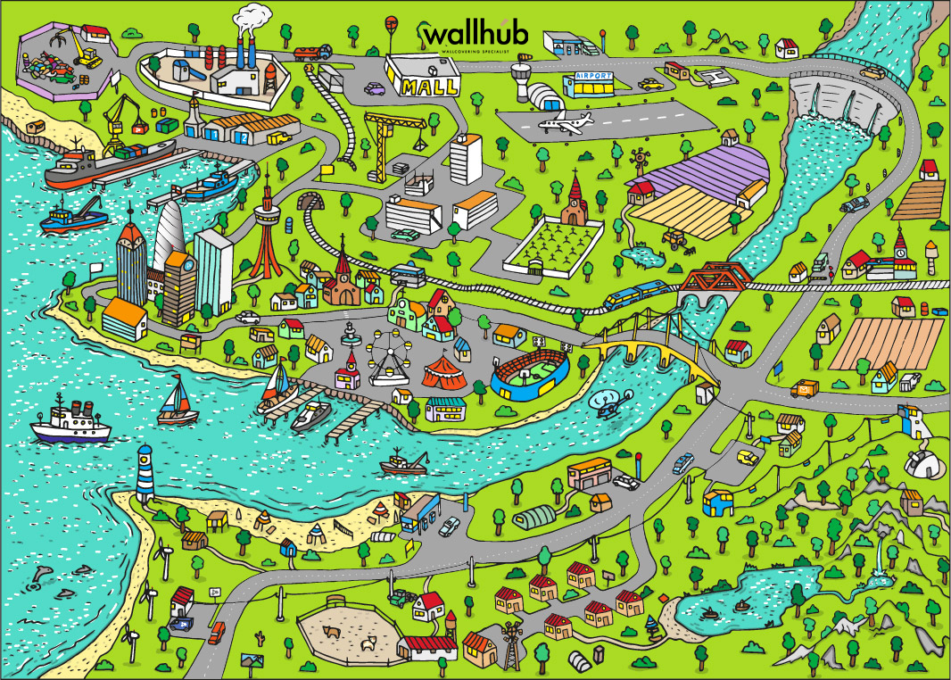 Wallhub Nursery Children Wallpaper-CH213