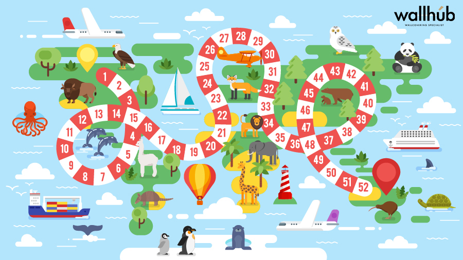 Wallhub Nursery Children Wallpaper-CH216