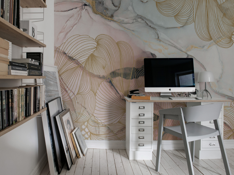 4 Nifty Ideas To Spruce Up Your Home Office With Wallpaper