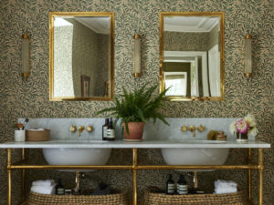 Infuse lively botanicals into your bathroom or kitchen