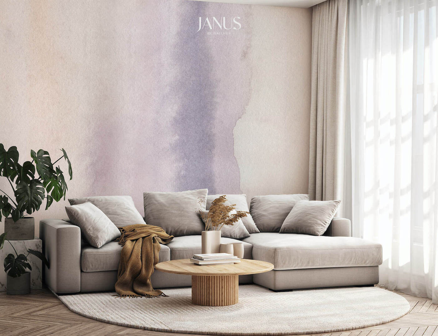 Wallhub Janus Mural Wallpaper - Balance