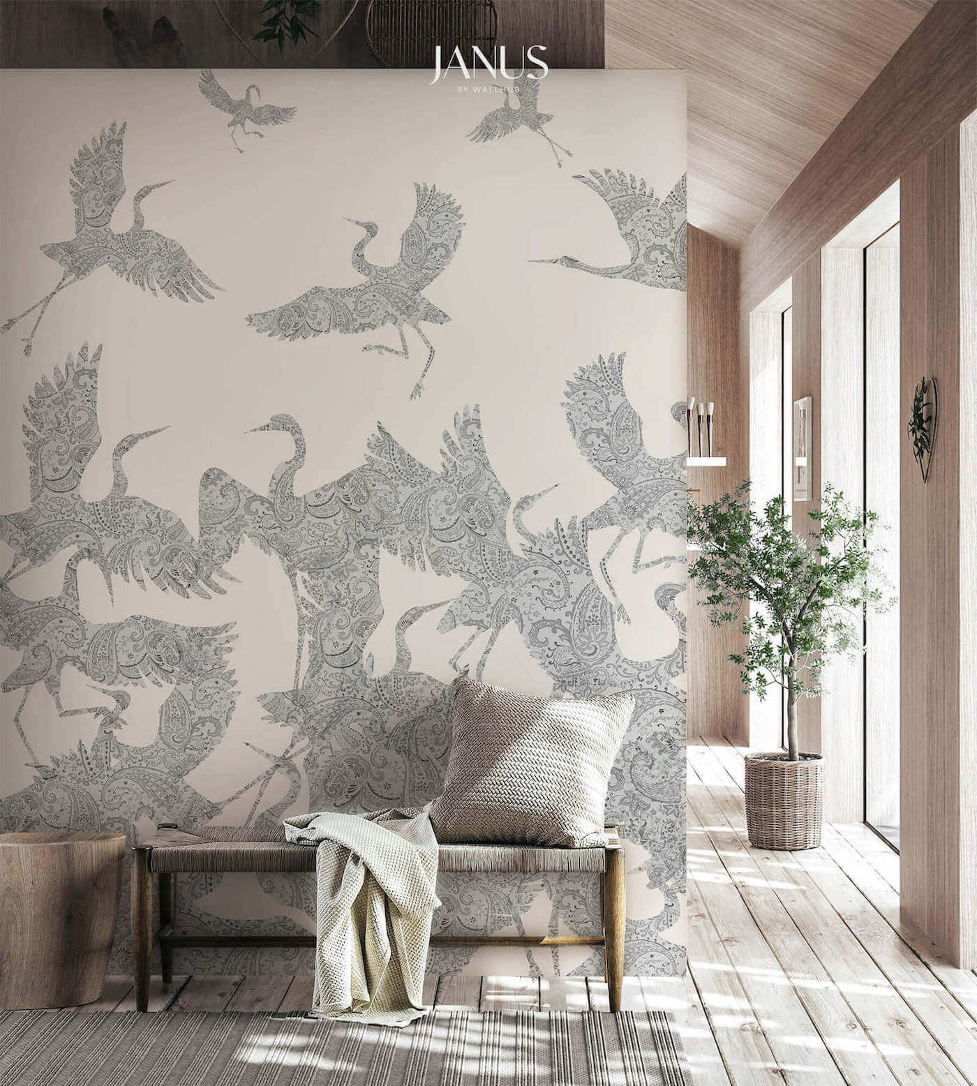 Wallhub Janus Mural Wallpaper - Bohda