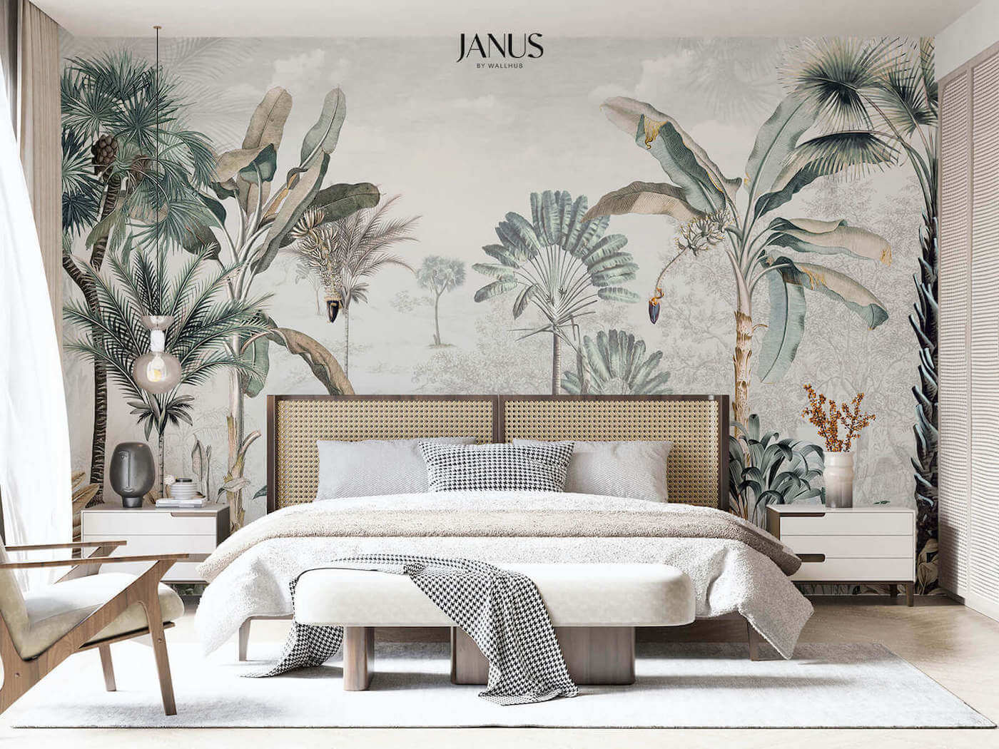 Wallhub Janus Mural Wallpaper - Casa Del Sol