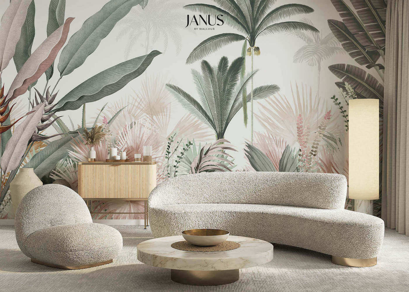 Wallhub Janus Mural Wallpaper - East of Eden