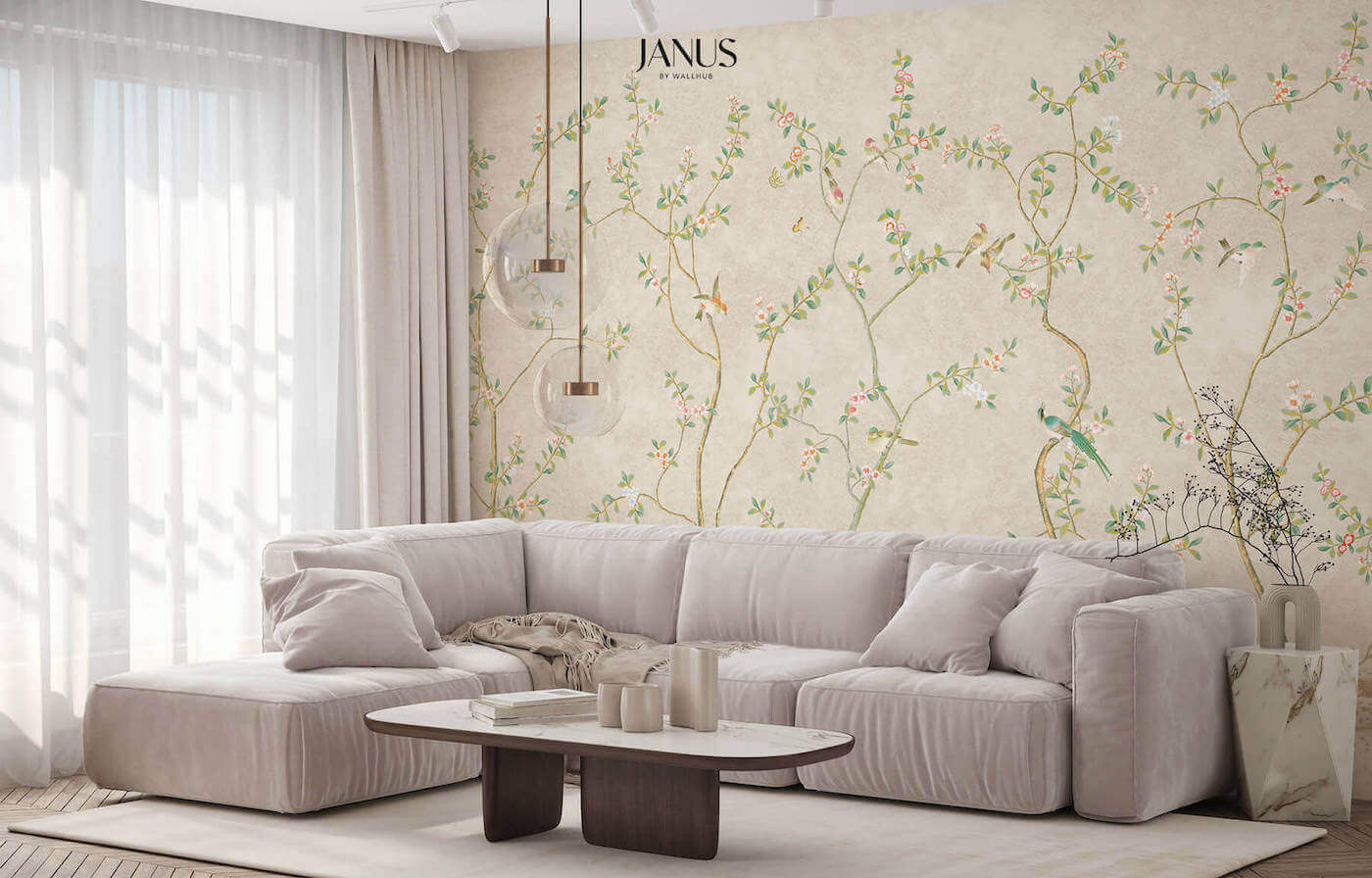 Wallhub Janus Mural Wallpaper - Mon Garden