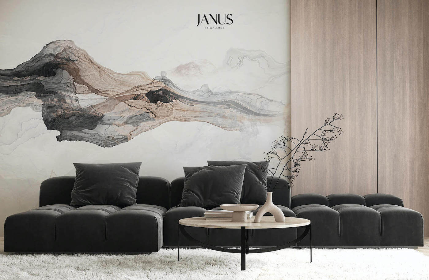 Wallhub Janus Mural Wallpaper - Mount Lu