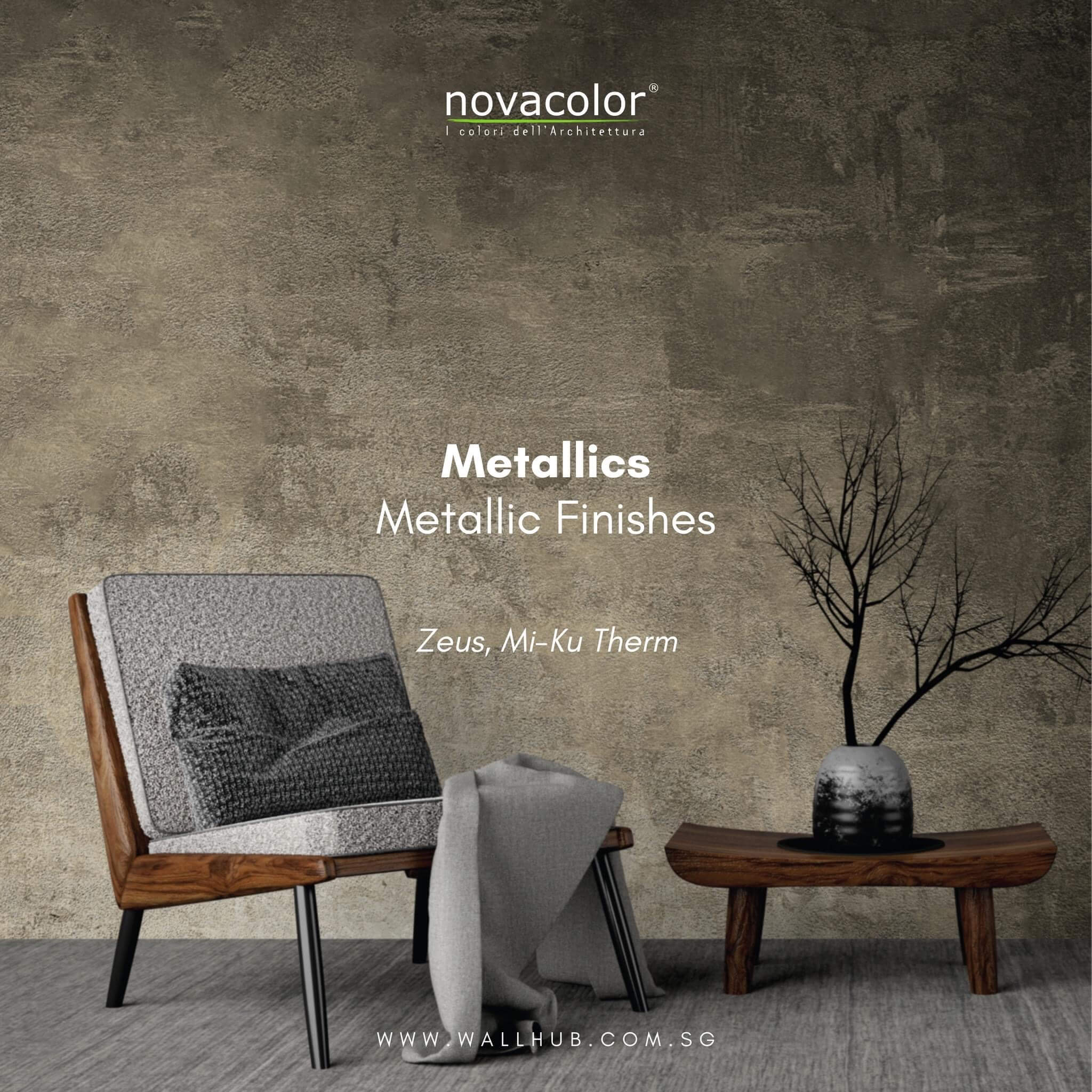 Wallhub - Novacolor Metallics