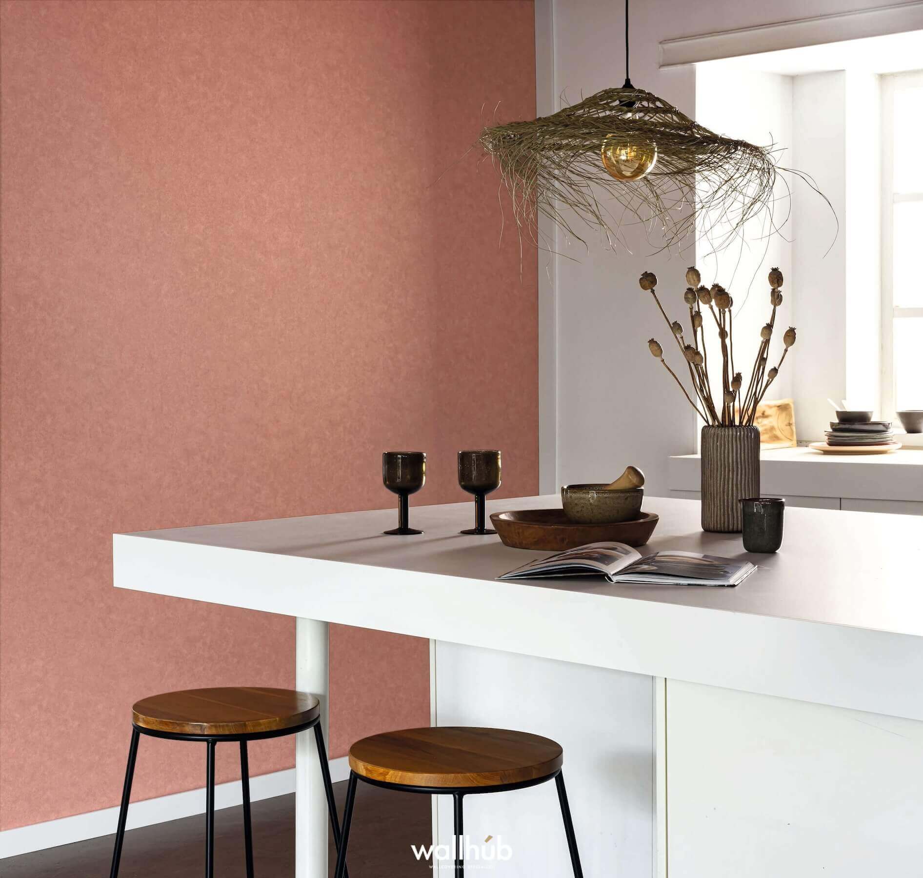 Wallhub Caselio Ceramique_UNI_ROSE_ANTIQUE_105244130