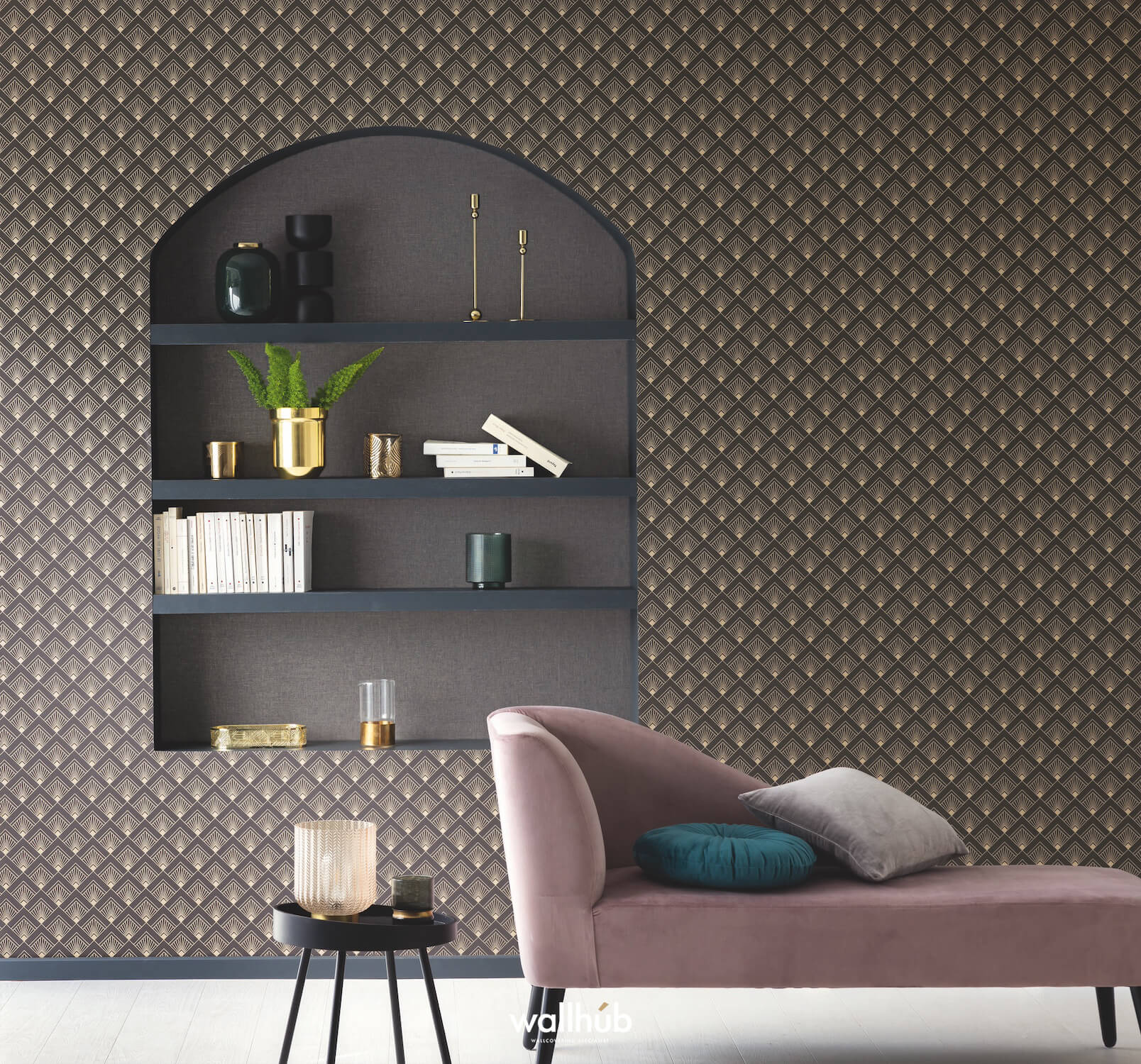 Wallhub Caselio Elegance_EFFERVESCENCE_NOIR_DORE_105319000_UNI_NOIR_DORE_103239022