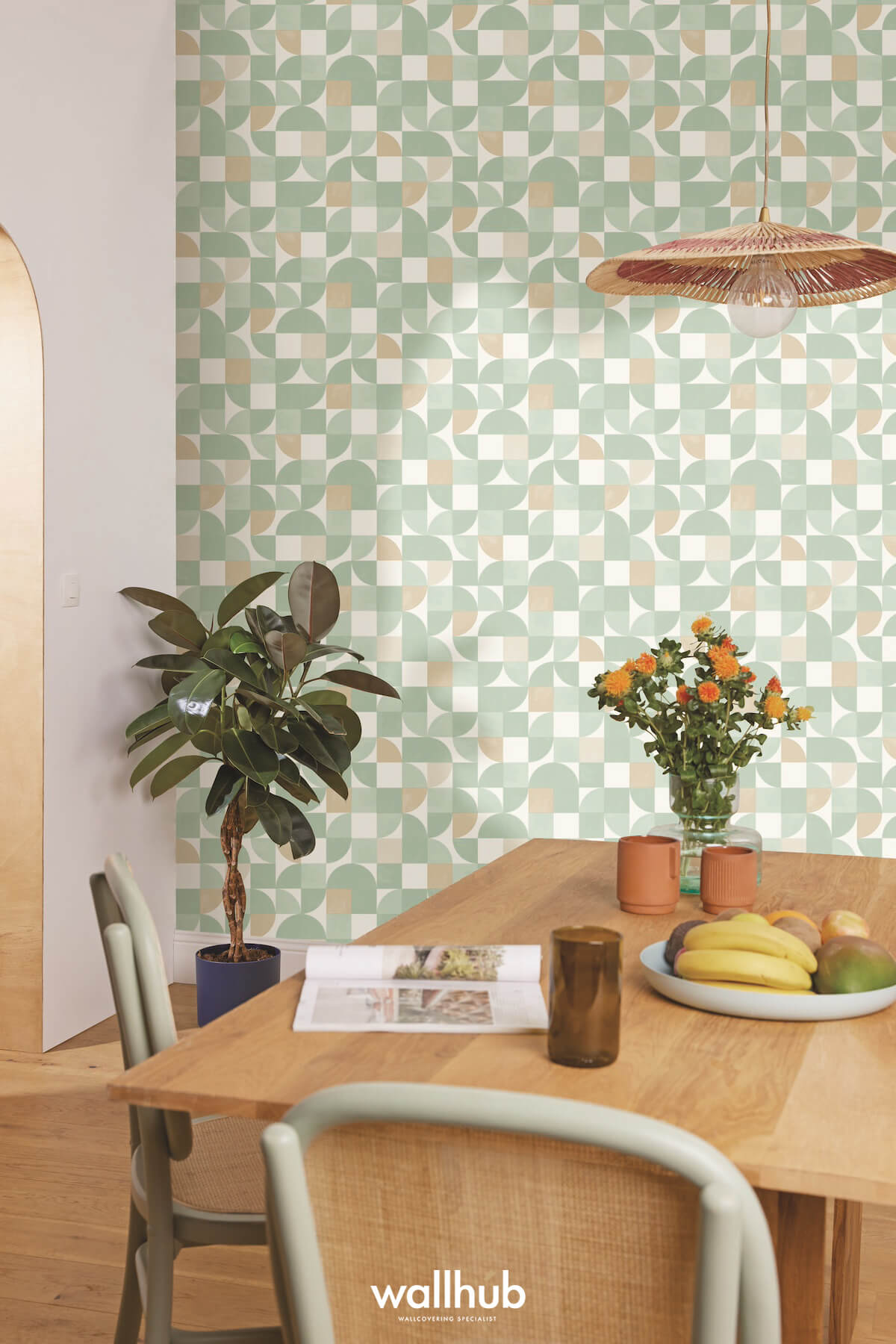 Wallhub Caselio Greenlife_II_HAPPINESS_VERT_EAU_105360776