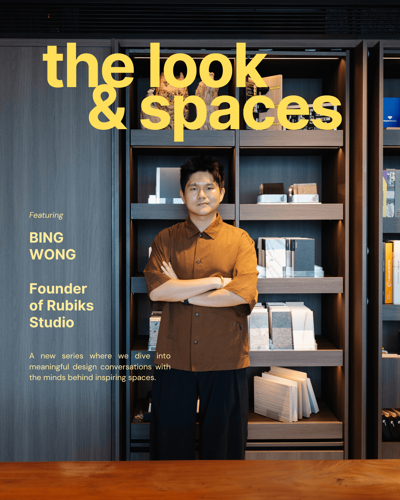 The Look and Spaces with Rubiks Studio and Bing Wong
