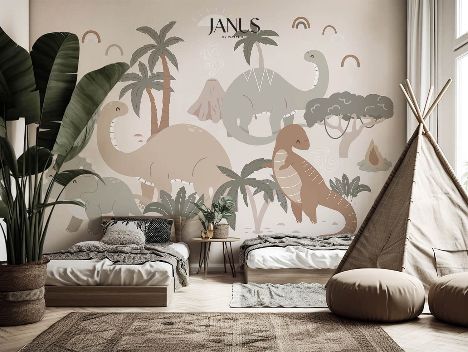 Wallhub-Janus-Mural-Wallpaper-Dino-Parade-DC