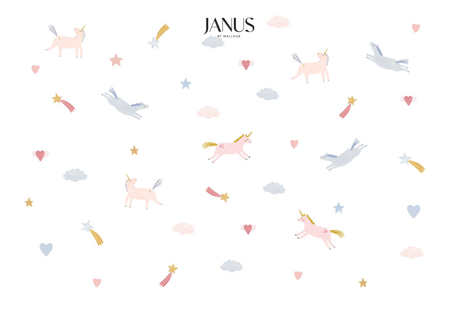 Wallhub-Janus-Mural-Wallpaper-Whimsical-Unicorn